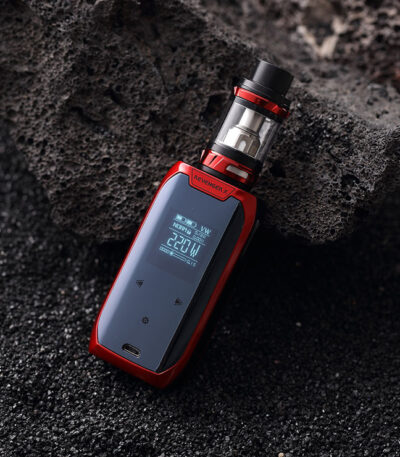 vape lying on rock