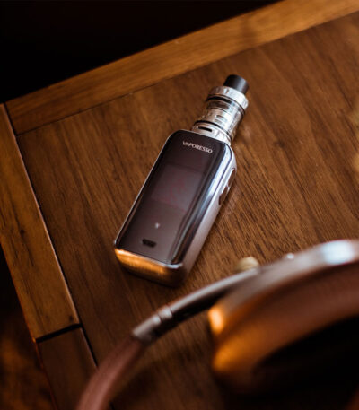 vape lying on table