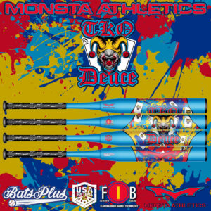 2025 Monsta TKO Deuce Blue MX USA Softball Bat (Late 2026 Release)