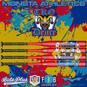 2025 Monsta TKO Deuce Red MX USA Softball Bat (Late 2026 Release)
