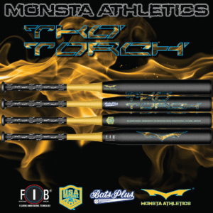2025 Monsta TKO Torch Gold MX USA Softball Bat (Late 2026 Release)