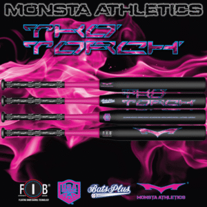 2025 Monsta TKO Torch Pink MX USA Softball Bat (Late 2026 Release)