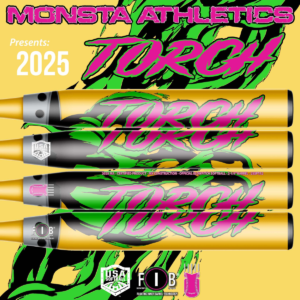 2025 Monsta Torch Gold USA softball bat